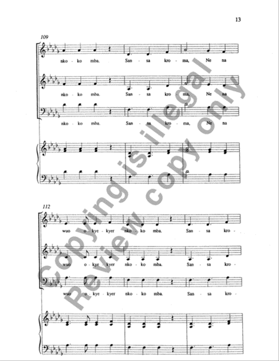 Sansa Kroma Sansa Kroma 3-Part scores gallery preview page 11