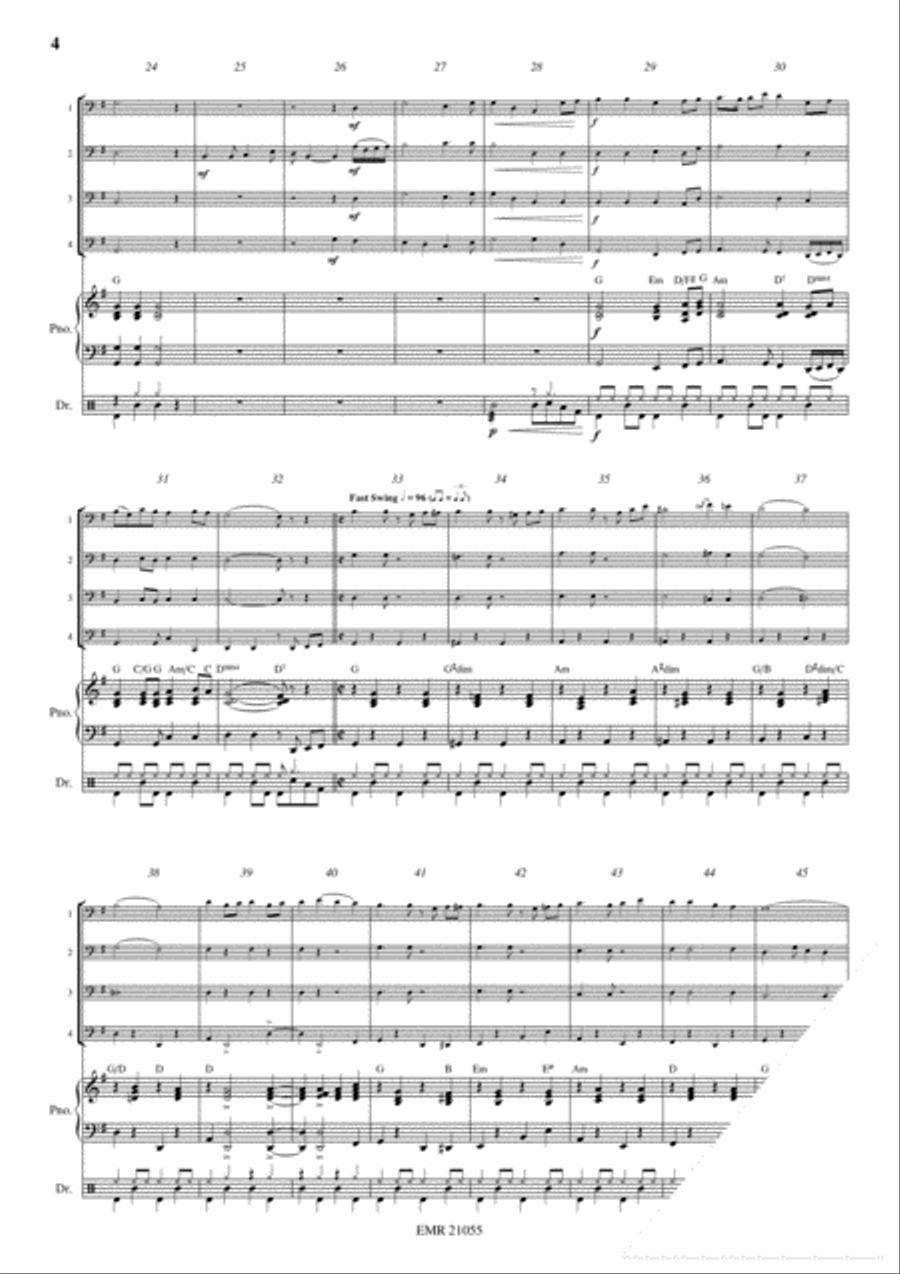 My Old Kentucky Home My Old Kentucky Home Bassoon Quartet scores gallery preview page 4