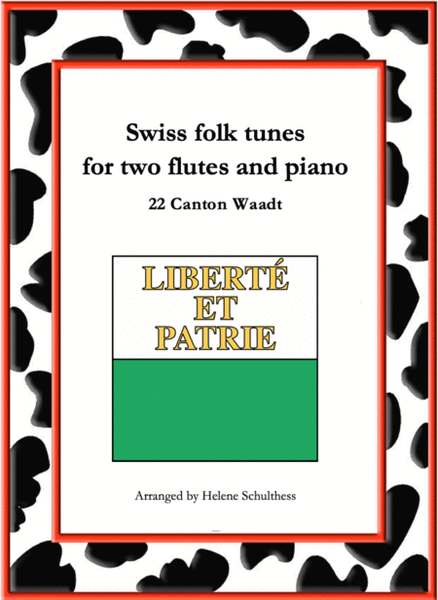 22 Swiss folk tune for two flutes and piano - Venus-Galopp - Canton Waadt image number null