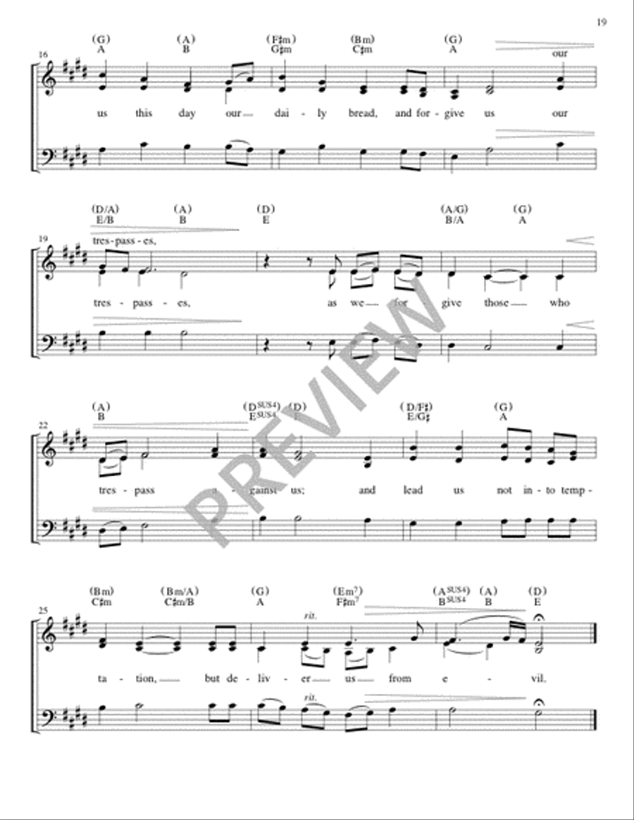 The Glendalough Mass - Guitar edition Guitar scores gallery preview page 20