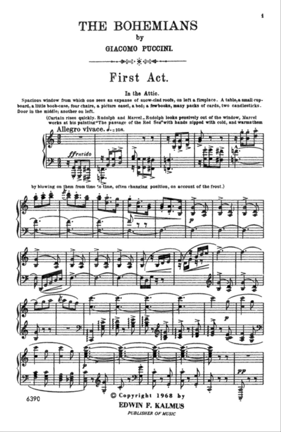 La Boheme Voice scores gallery preview page 10
