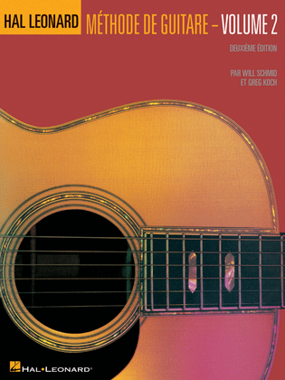 Book cover for French Edition: Hal Leonard Guitar Method Book 2 – 2nd Edition