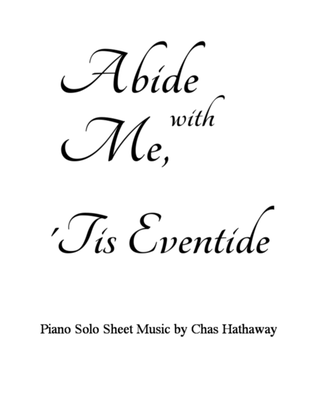 Book cover for Abide with Me, Tis Eventide