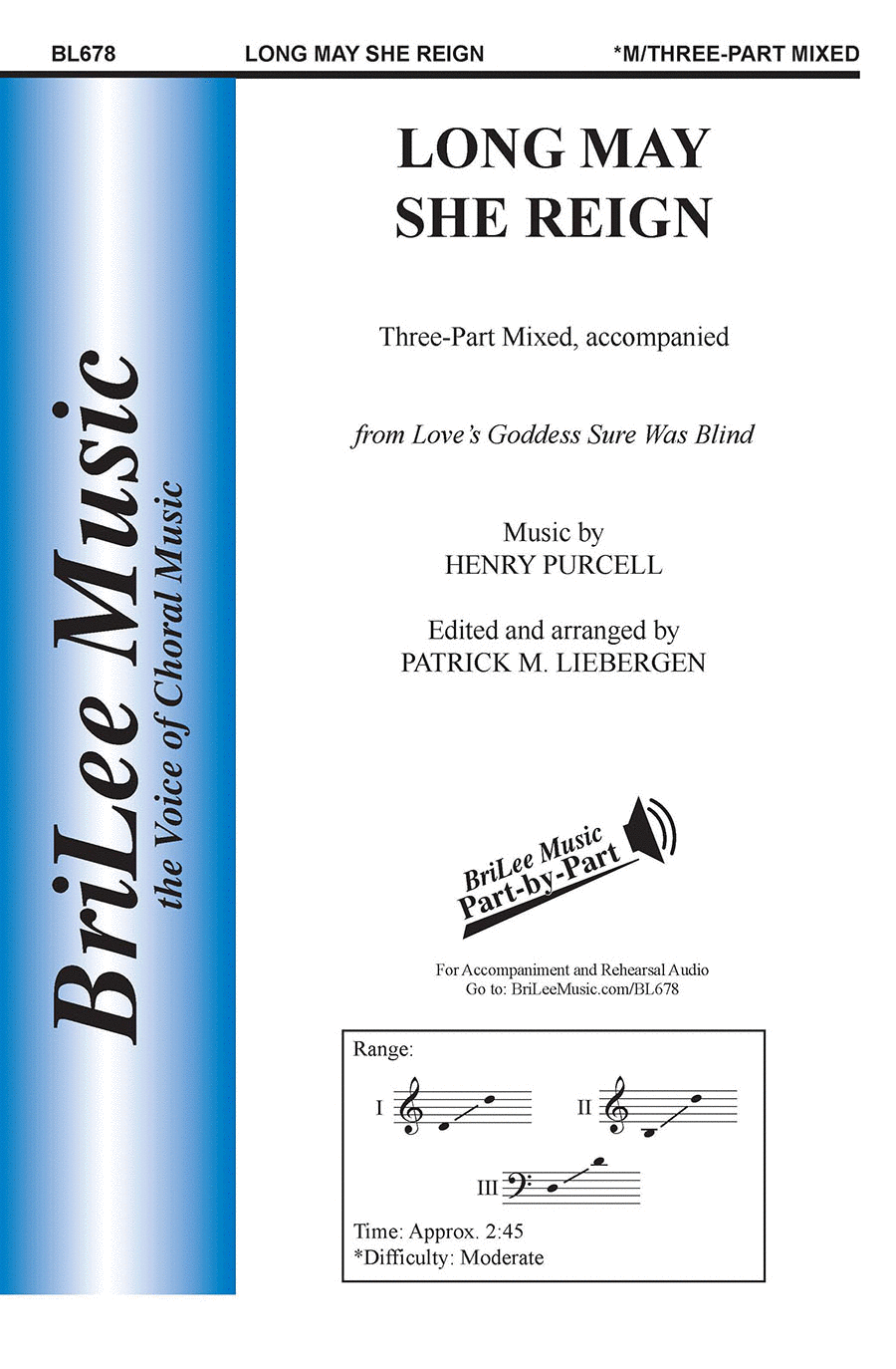 Long May She Reign 3-Part scores gallery preview page 1