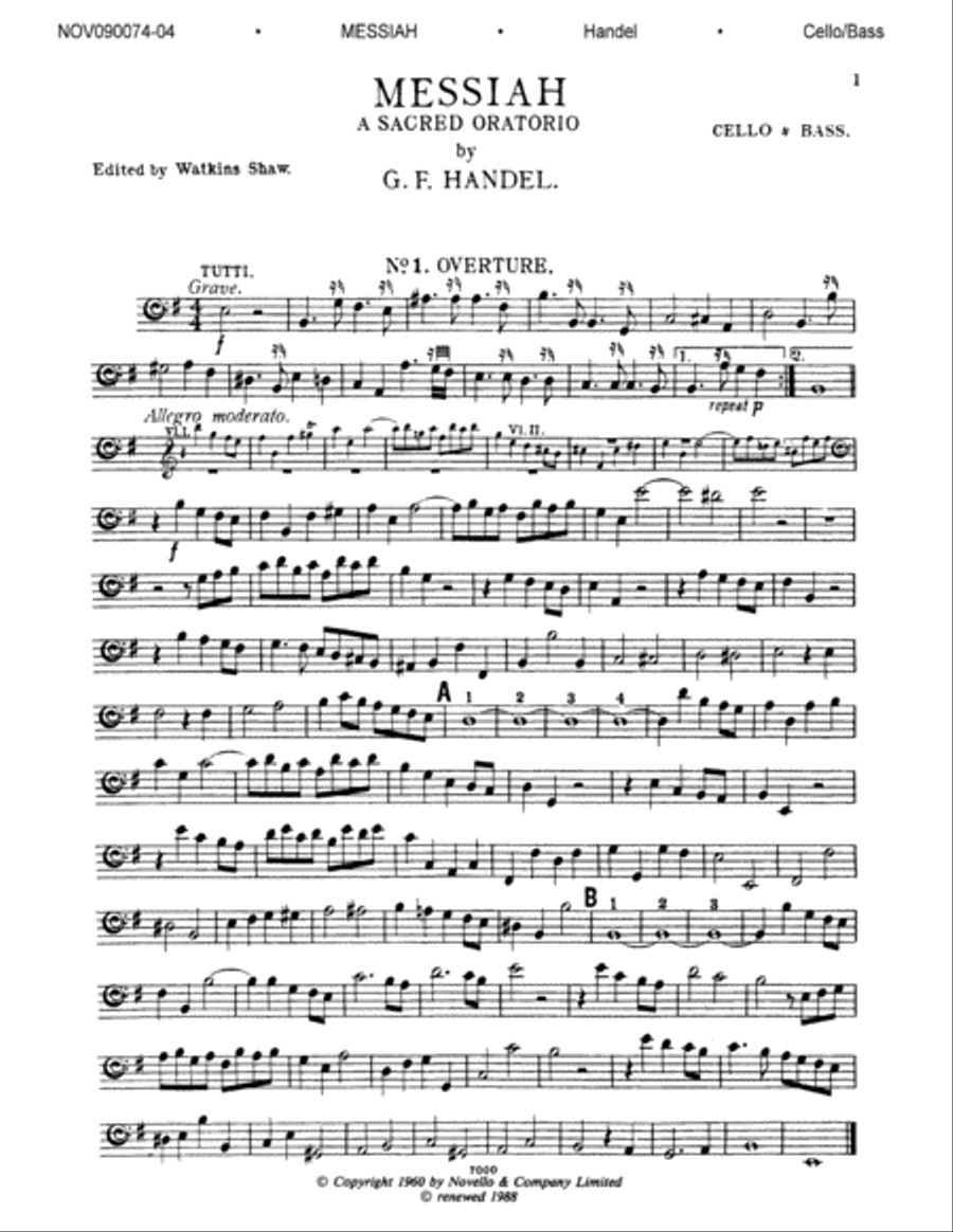 Messiah Part scores gallery preview page 1