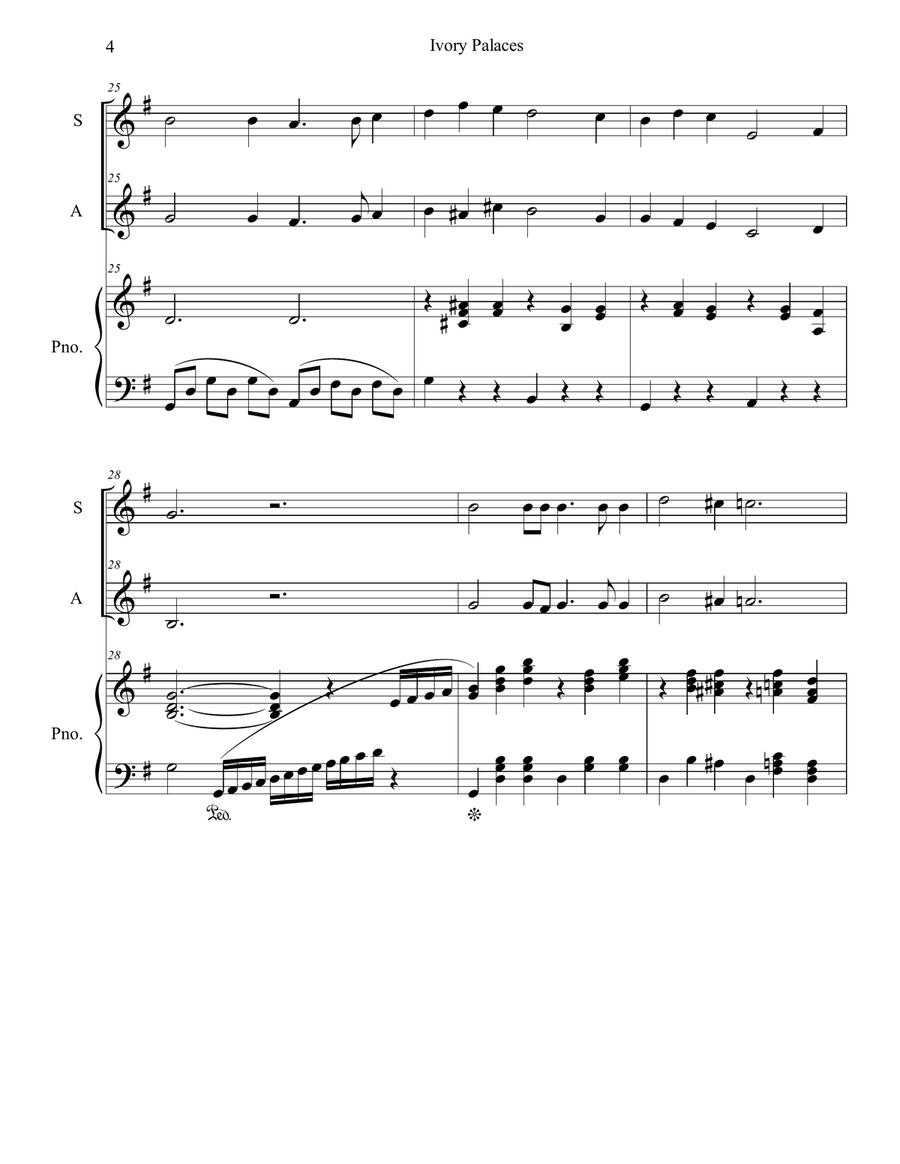 Ivory Palaces Piano scores gallery preview page 4