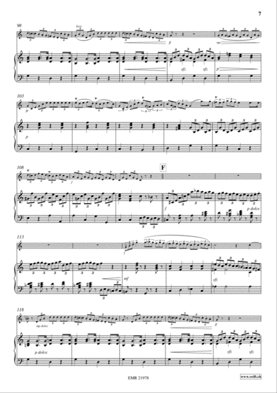Grande Marche Violin Solo scores gallery preview page 7