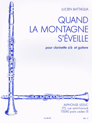 Quand La Montagne S'eveille (clarinet & Other Instruments)