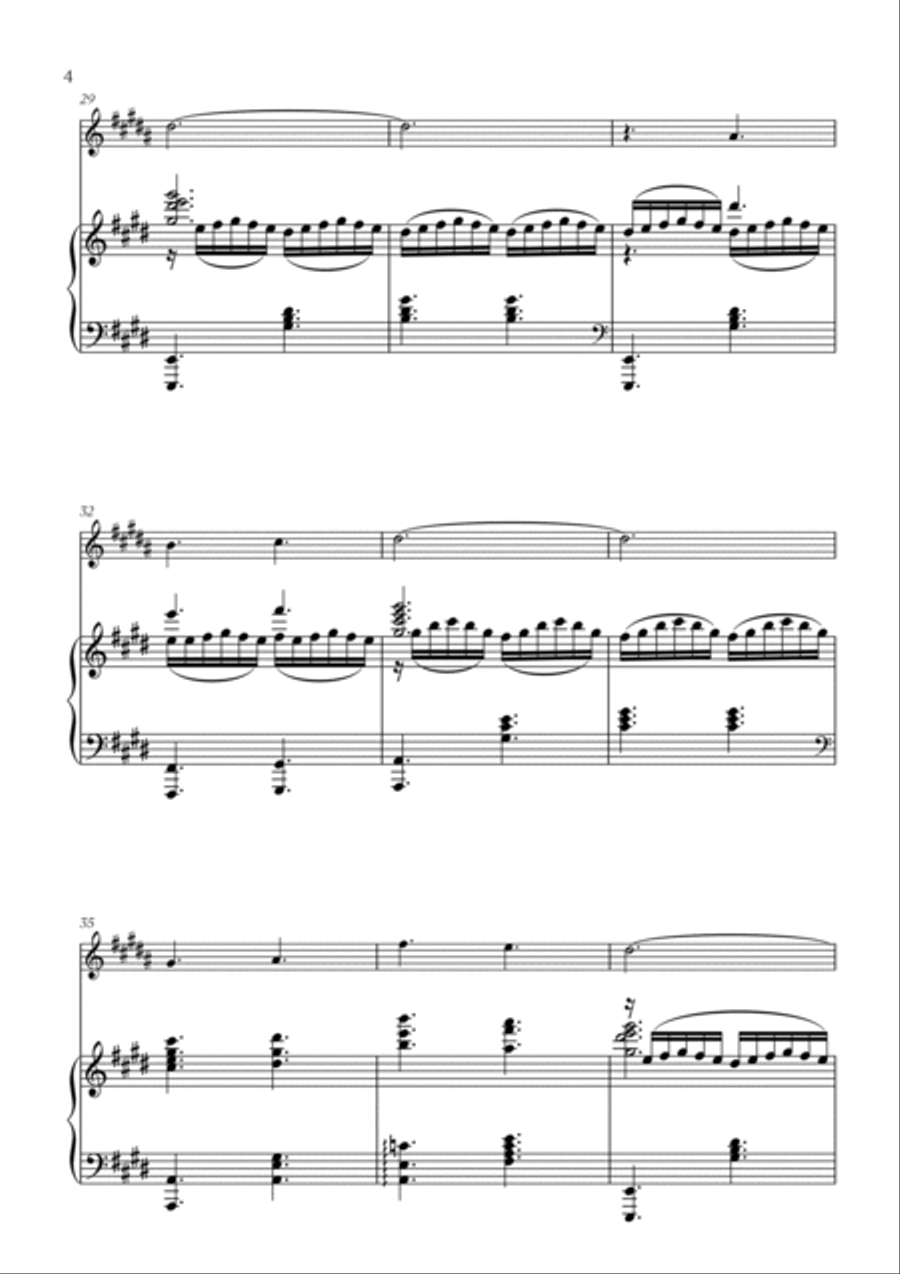 Golden Hour Horn scores gallery preview page 4