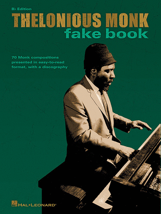 Book cover for Thelonious Monk Fake Book