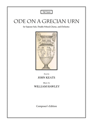 Book cover for Ode on a Grecian Urn (Full Score)