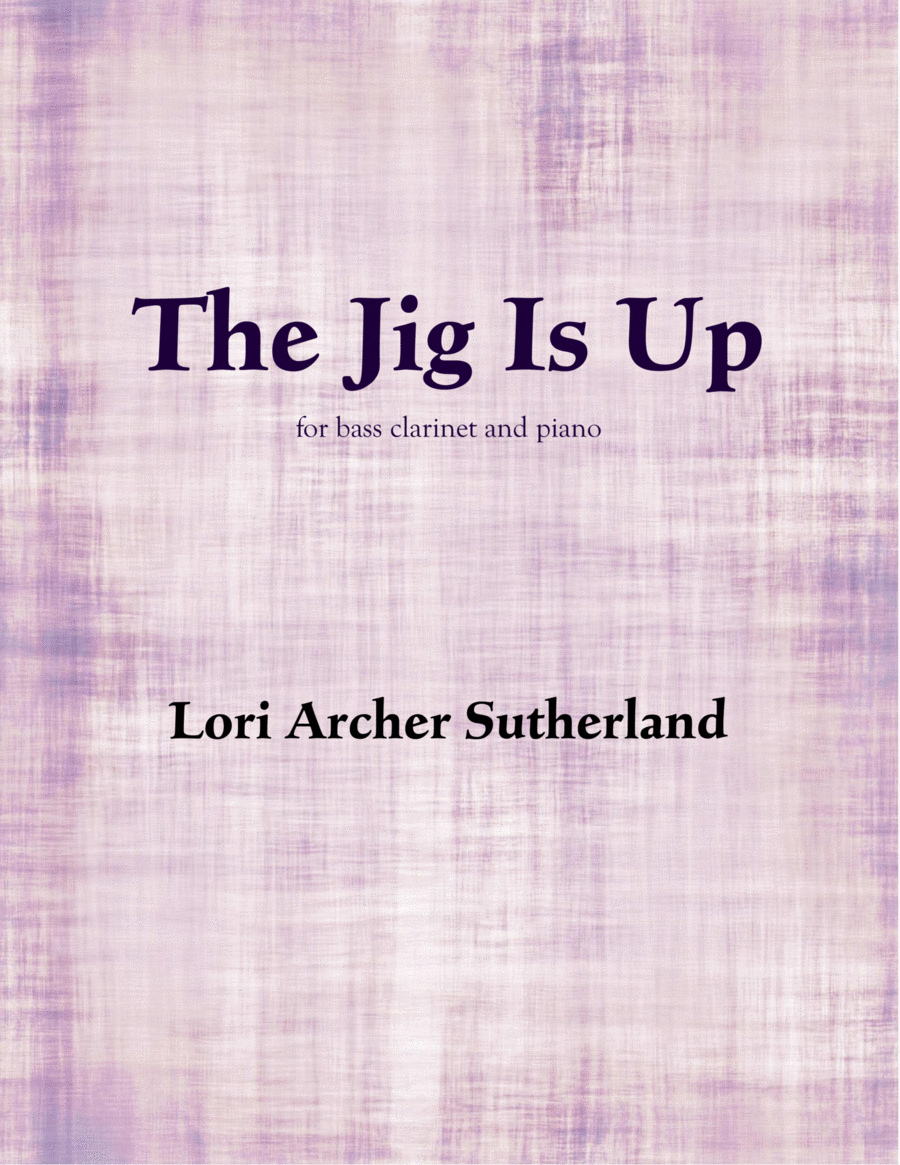 The Jig Is Up Bass Clarinet scores gallery preview page 1