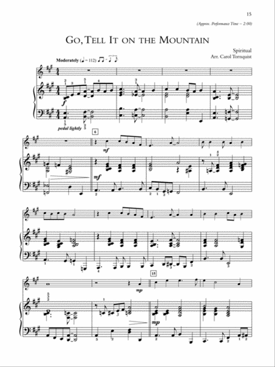 Pianist Plus -- Christmas Piano scores gallery preview page 2
