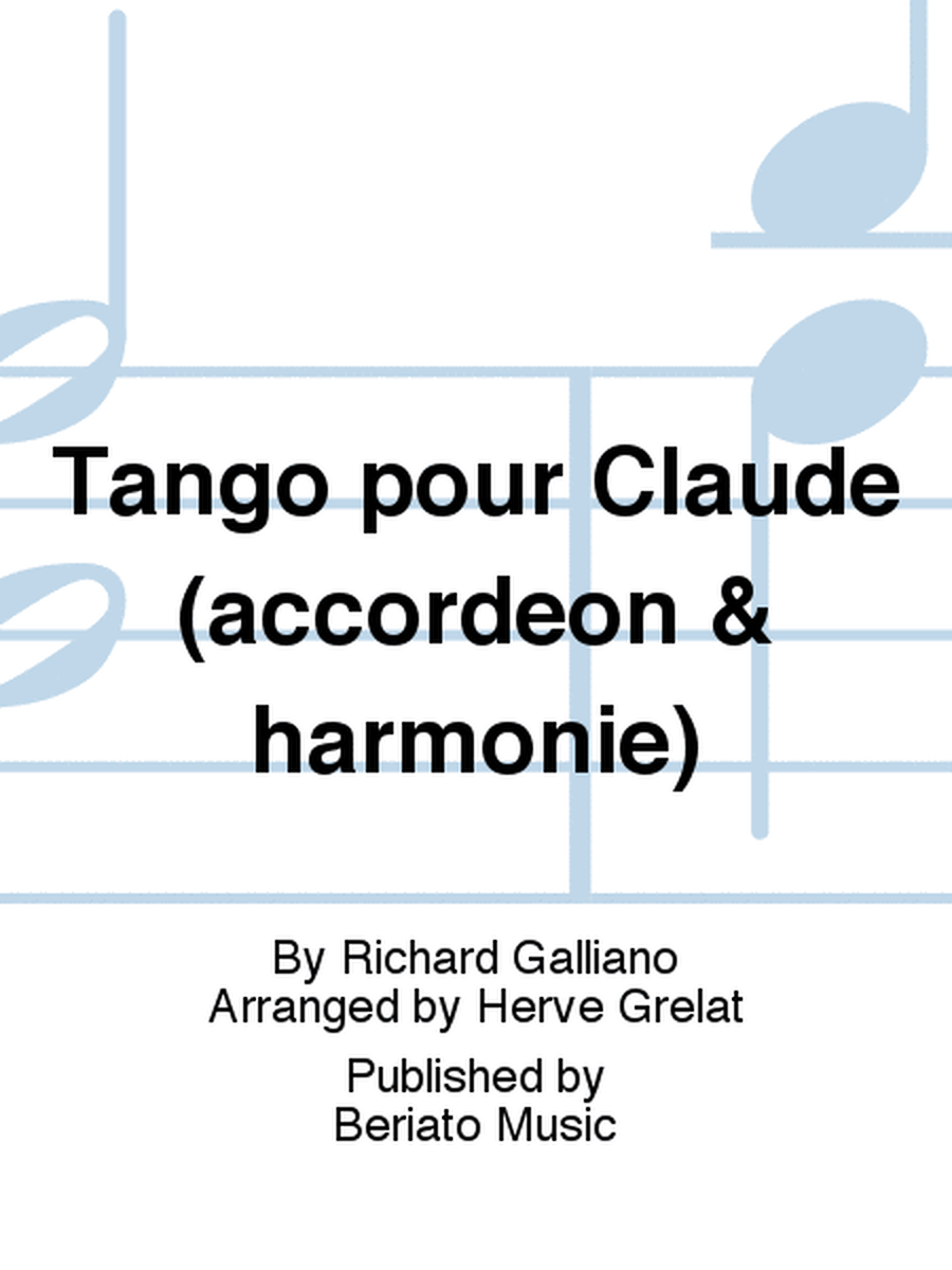 Tango pour Claude (accordéon & harmonie)