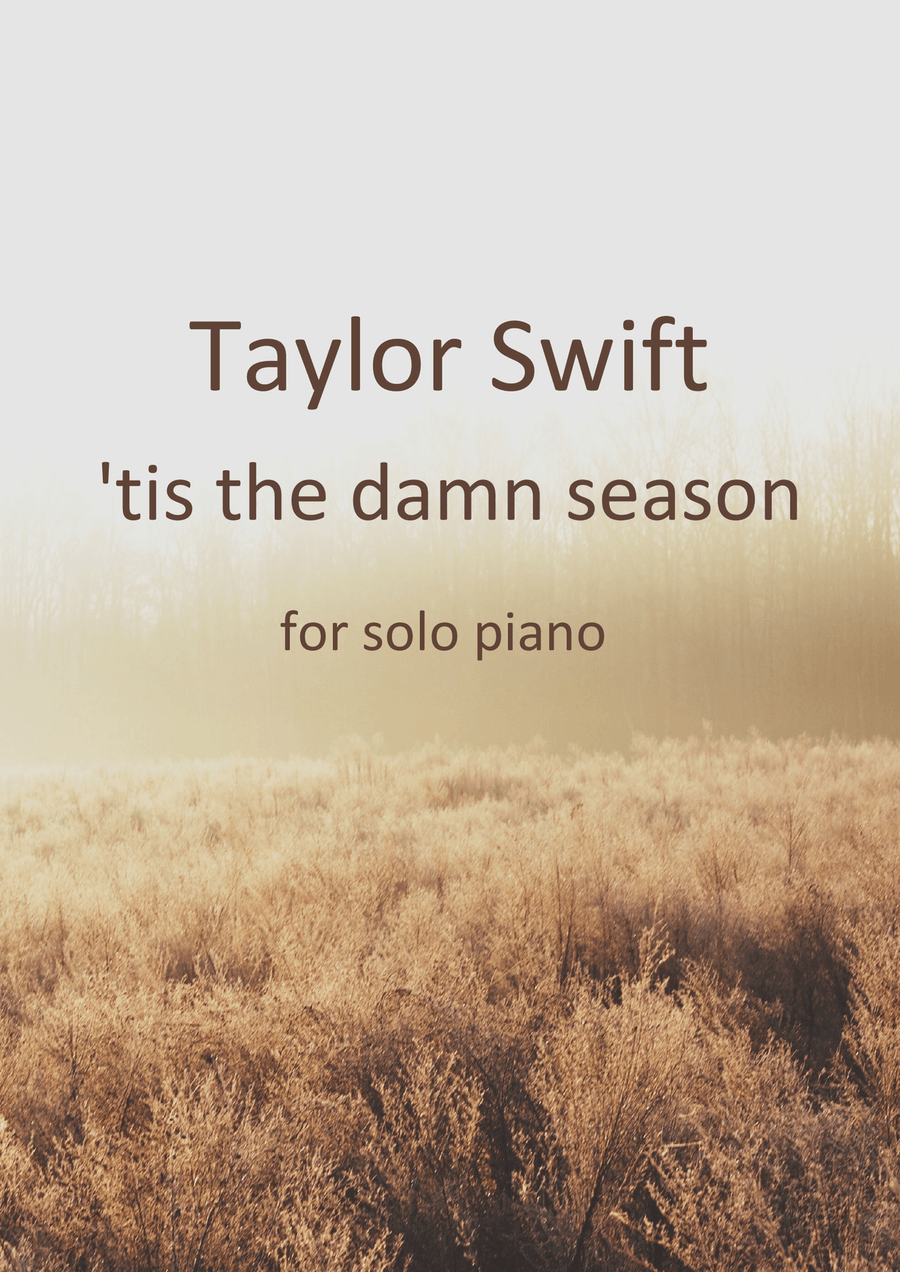 'tis The Damn Season 'tis The Damn Season Piano Solo scores gallery preview page 1
