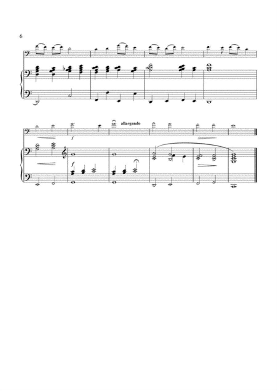 Sonata No. 2 for Cello and Piano, Opus 32 Piano Accompaniment scores gallery preview page 6