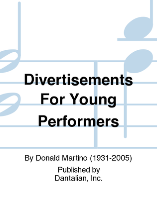 Divertisements For Young Performers