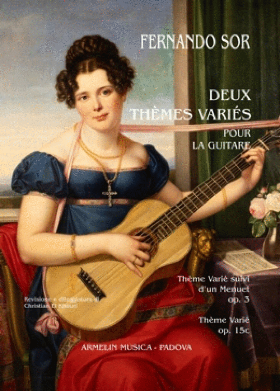 Deux Thèmes variés pour la Guitare Guitar scores gallery preview page 1