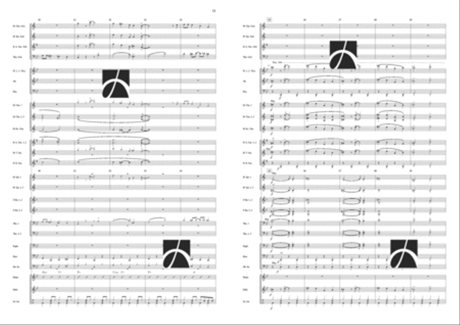 Tribute to Dixie Concert Band scores gallery preview page 6