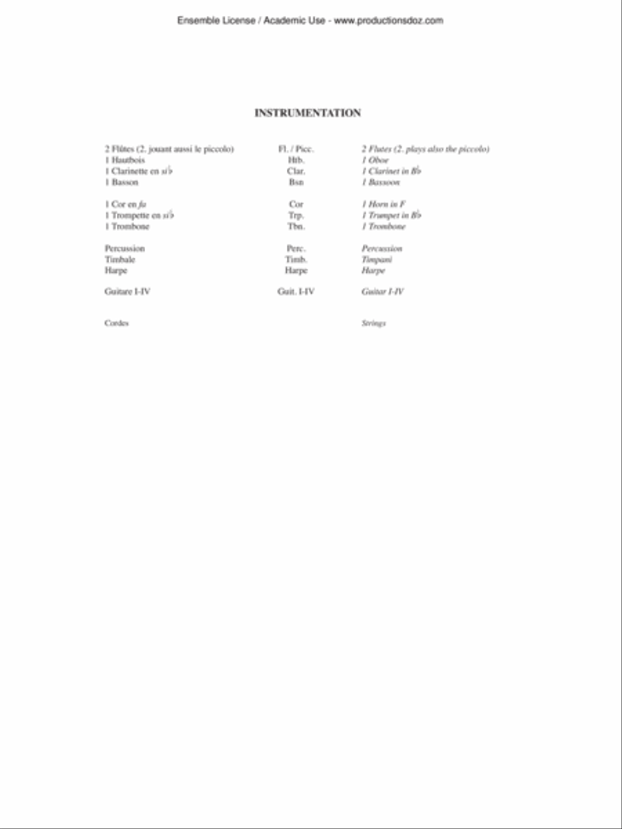 Interchange (guitar parts) Guitar Ensemble scores gallery preview page 2