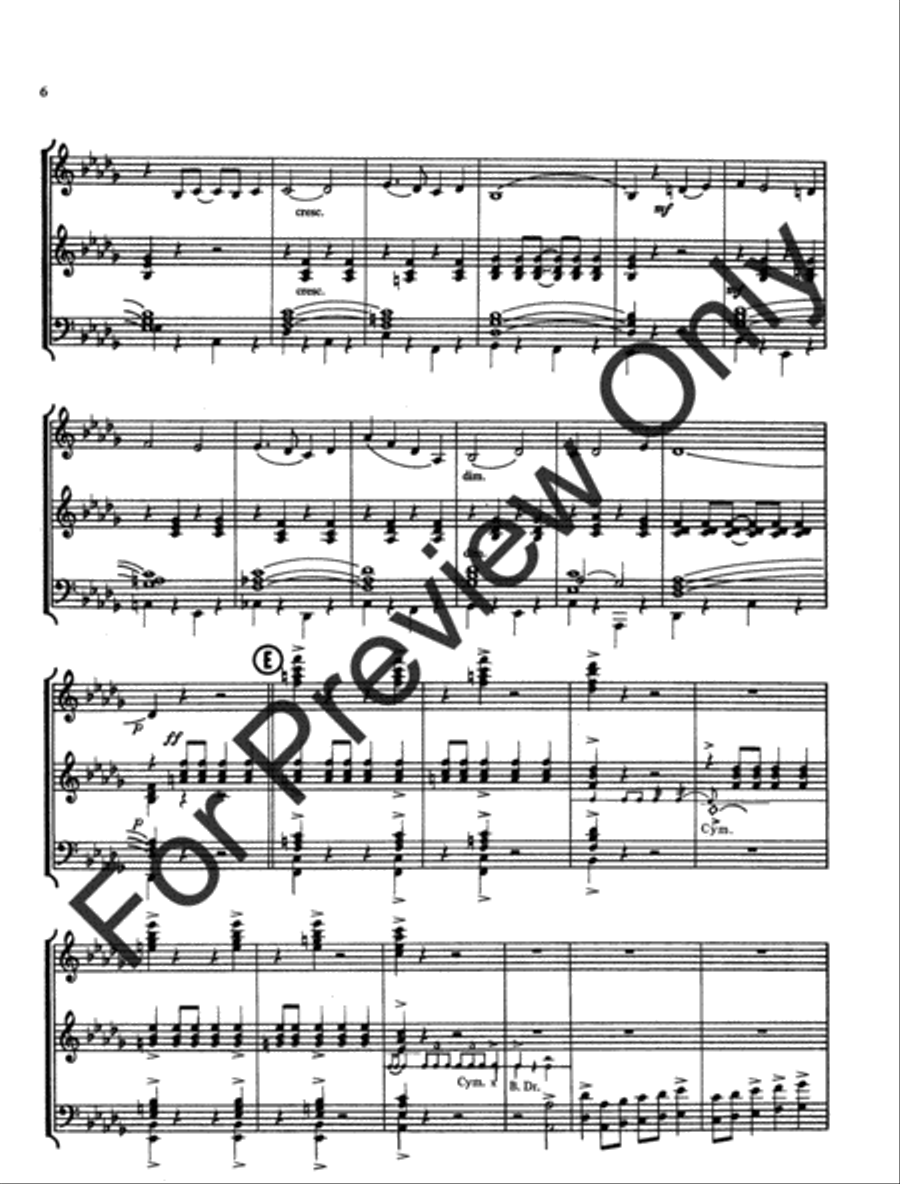 Tour De Force Tour De Force Concert Band scores gallery preview page 8