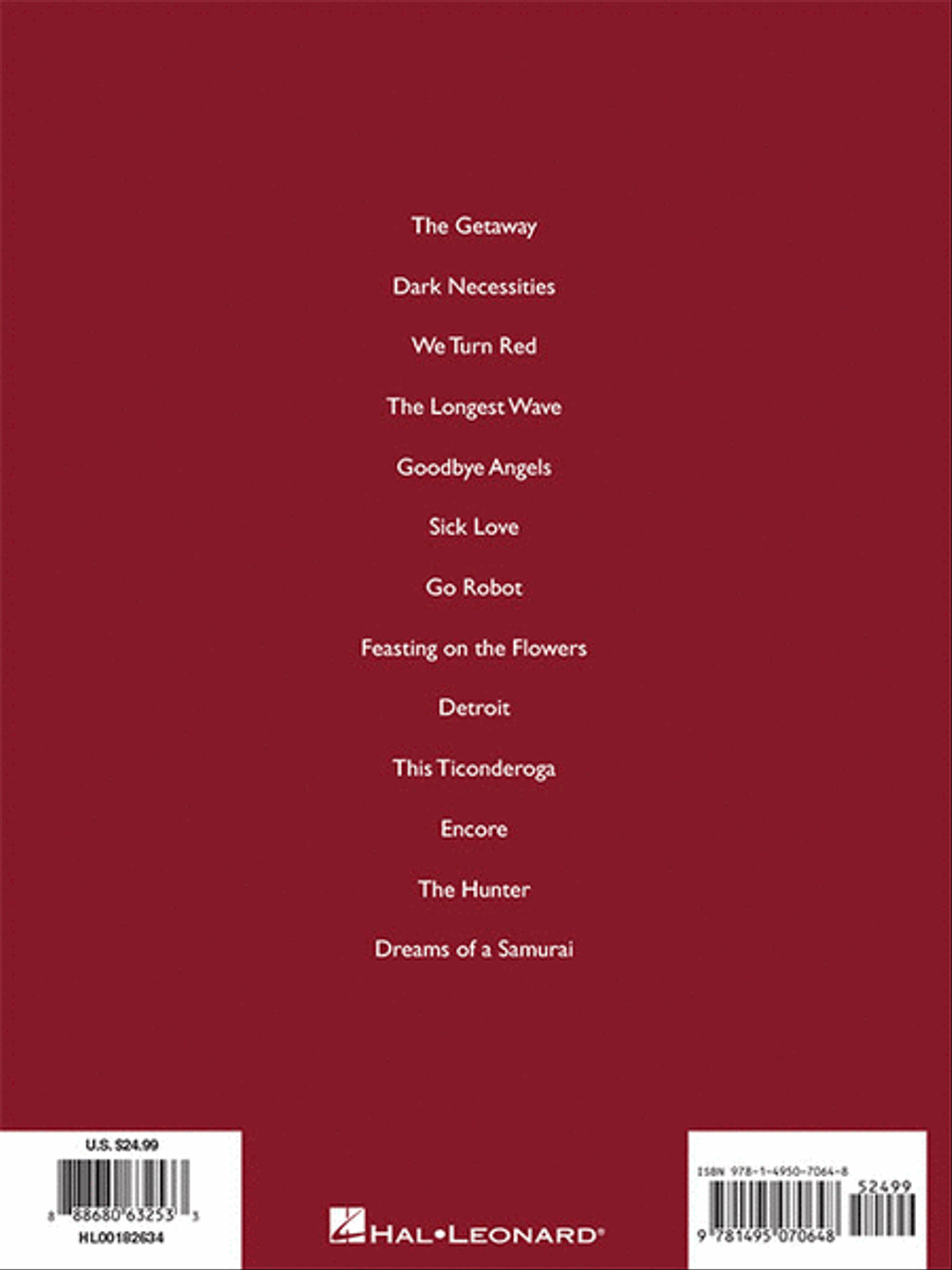Red Hot Chili Peppers - The Getaway Electric Guitar scores gallery preview page 6