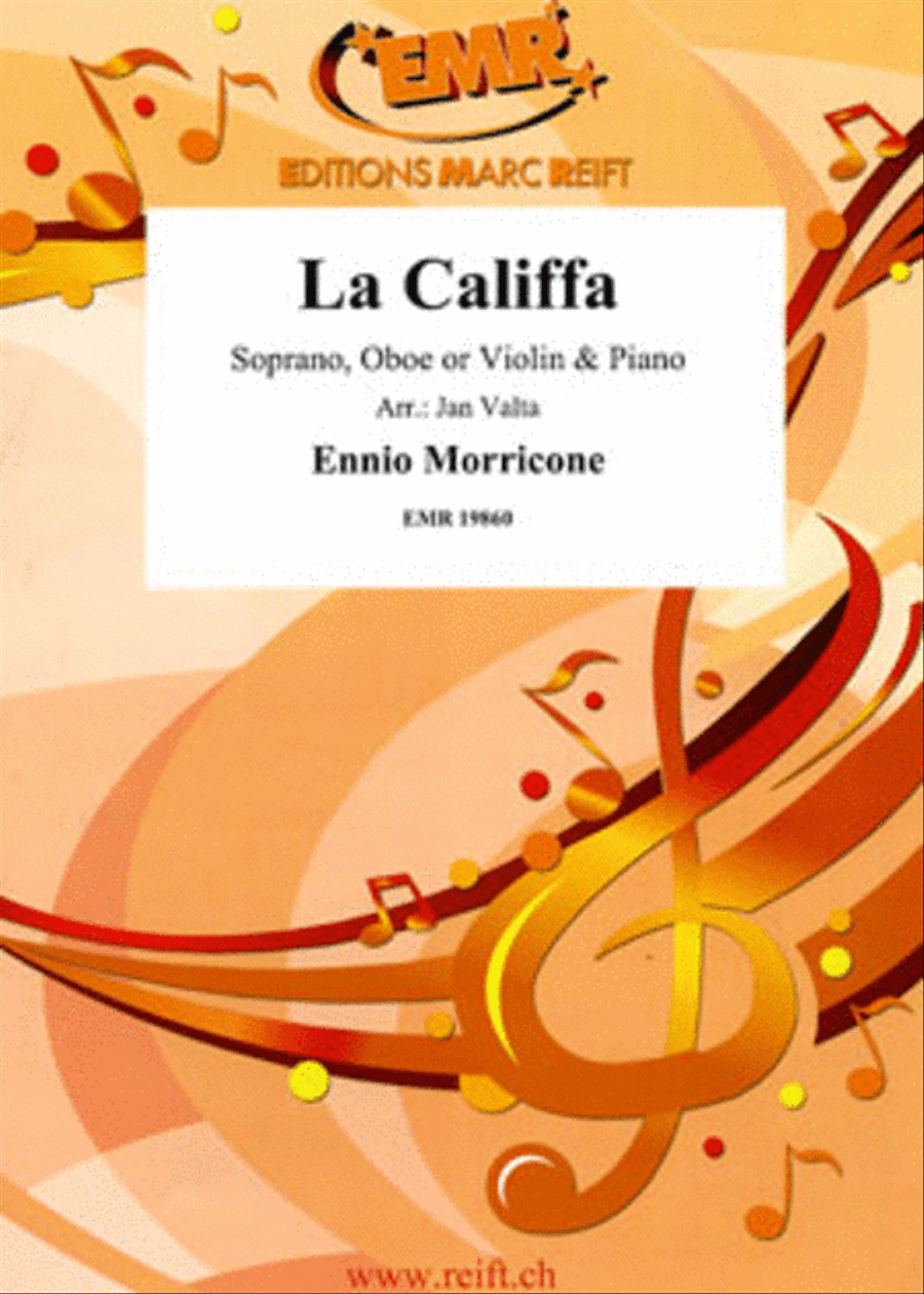 La Califfa Violin scores gallery preview page 1