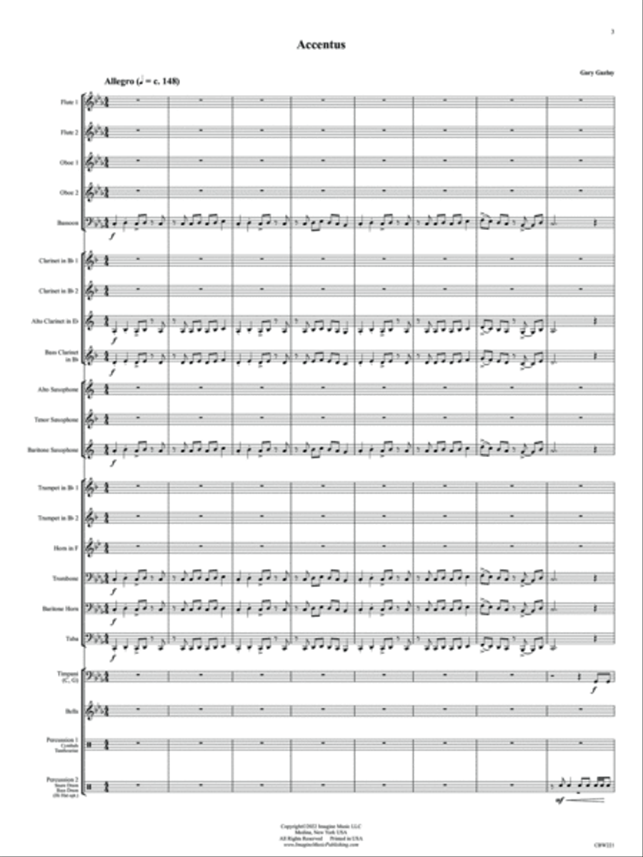 Accentus Concert Band scores gallery preview page 4