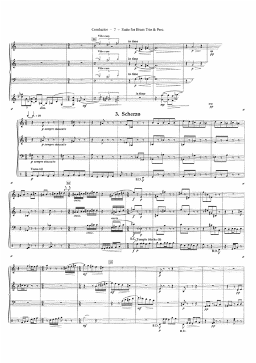 Suite Horn scores gallery preview page 7