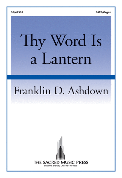 Thy Word Is a Lantern image number null
