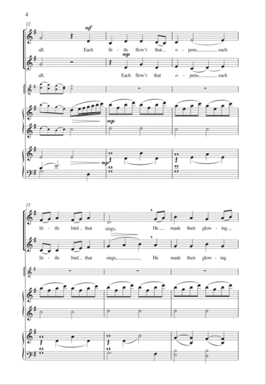 All things bright and beautiful SA scores gallery preview page 4