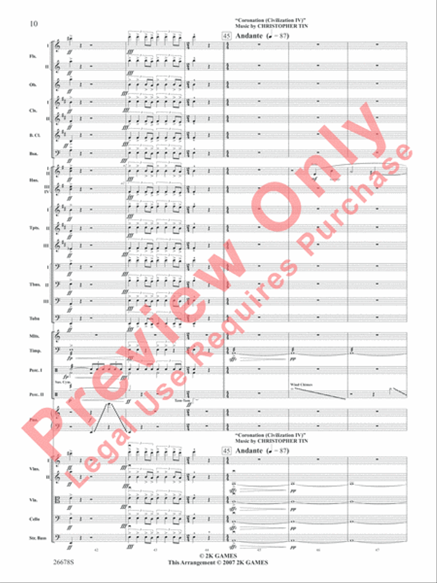 Suite from Video Games Live Full Orchestra scores gallery preview page 11