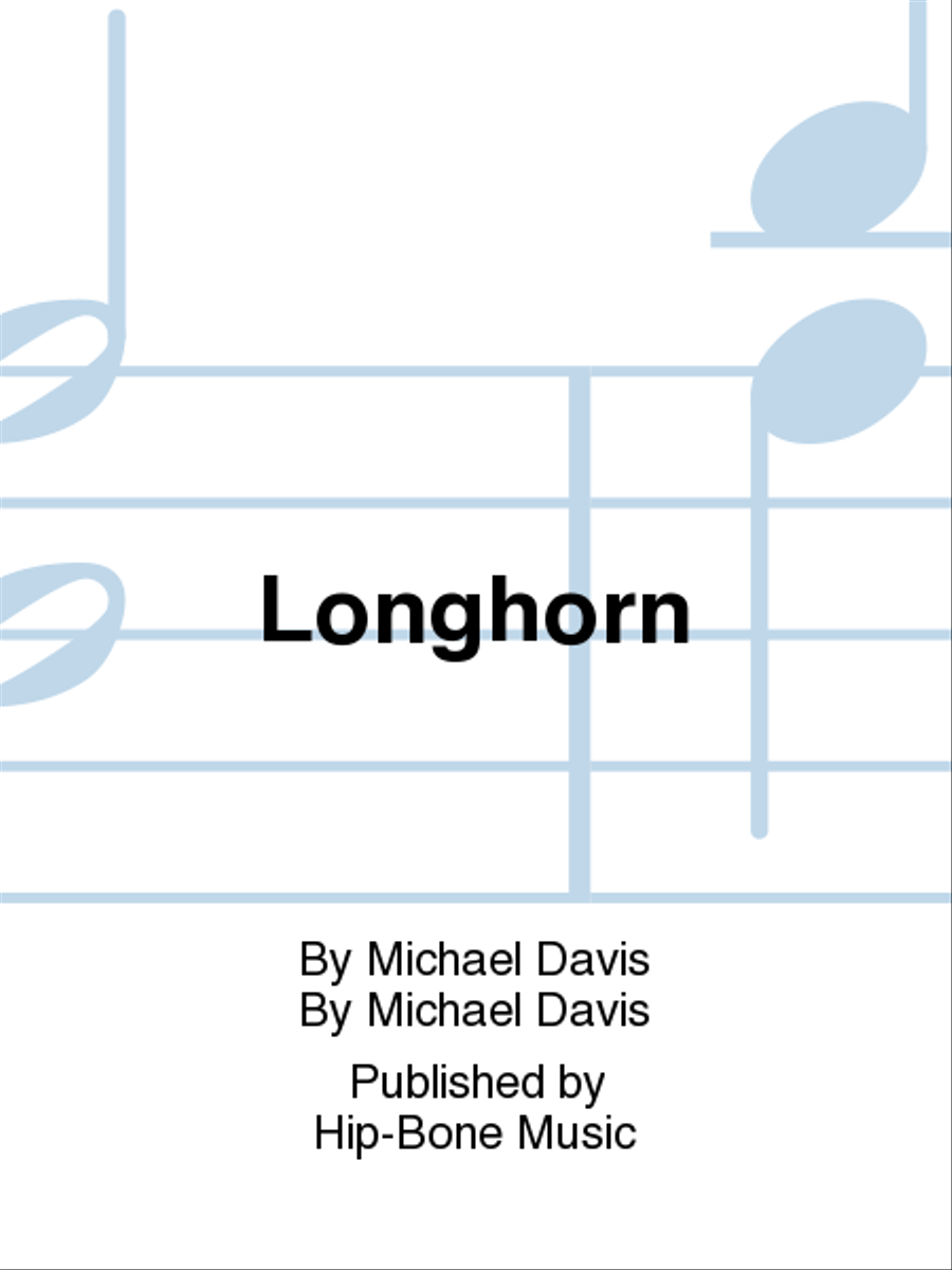 Longhorn Trombone scores gallery preview page 1