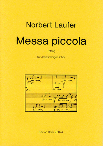 Messa piccola für dreistimmigen Chor (1992)
