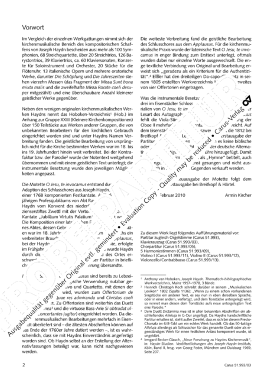 O Jesu, te invocamus 4-Part scores gallery preview page 3