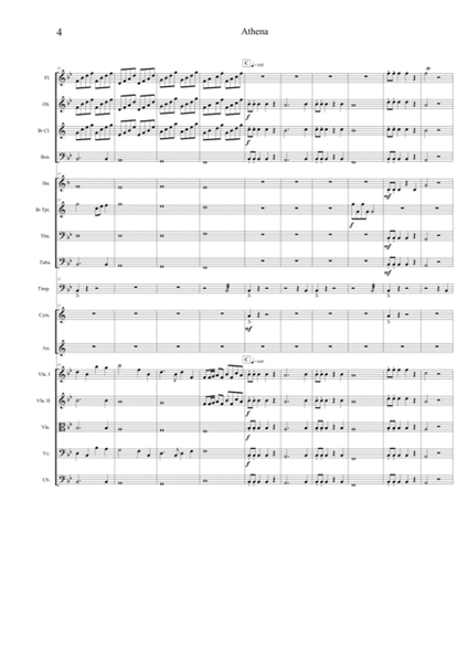 The Olympians Suite: Athena - Score and Parts image number null