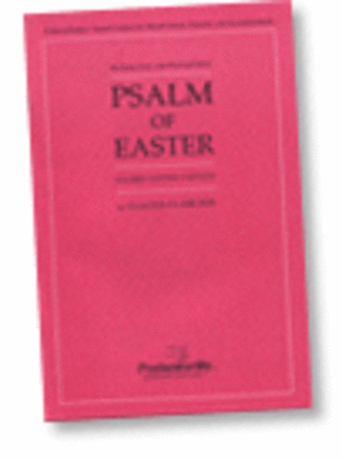 Book cover for Psalm of Easter - Cantata