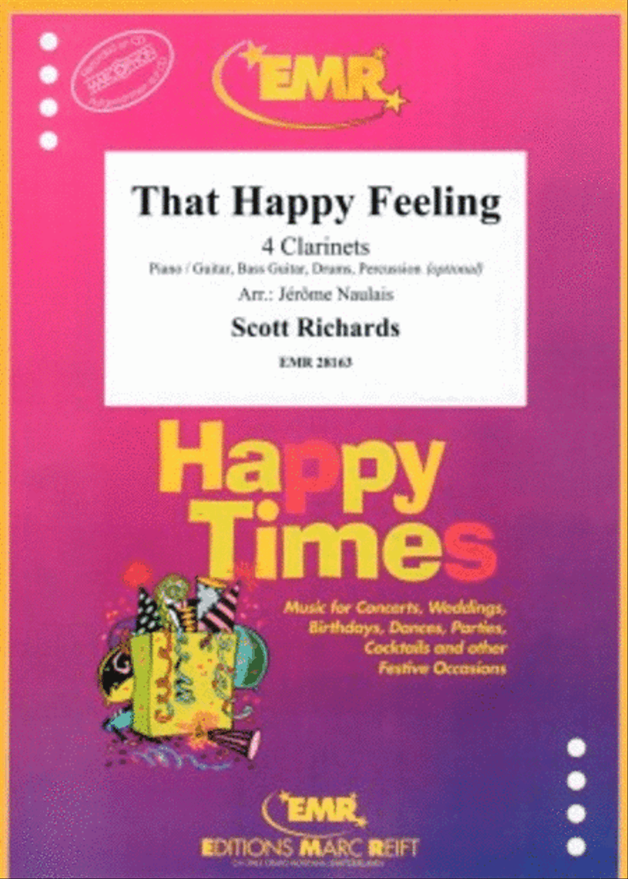 That Happy Feeling Clarinet scores gallery preview page 1