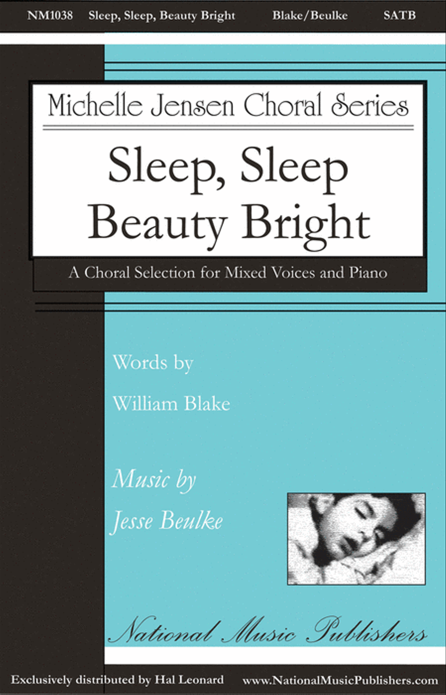 Sleep, Sleep, Beauty Bright 4-Part - Sheet Music