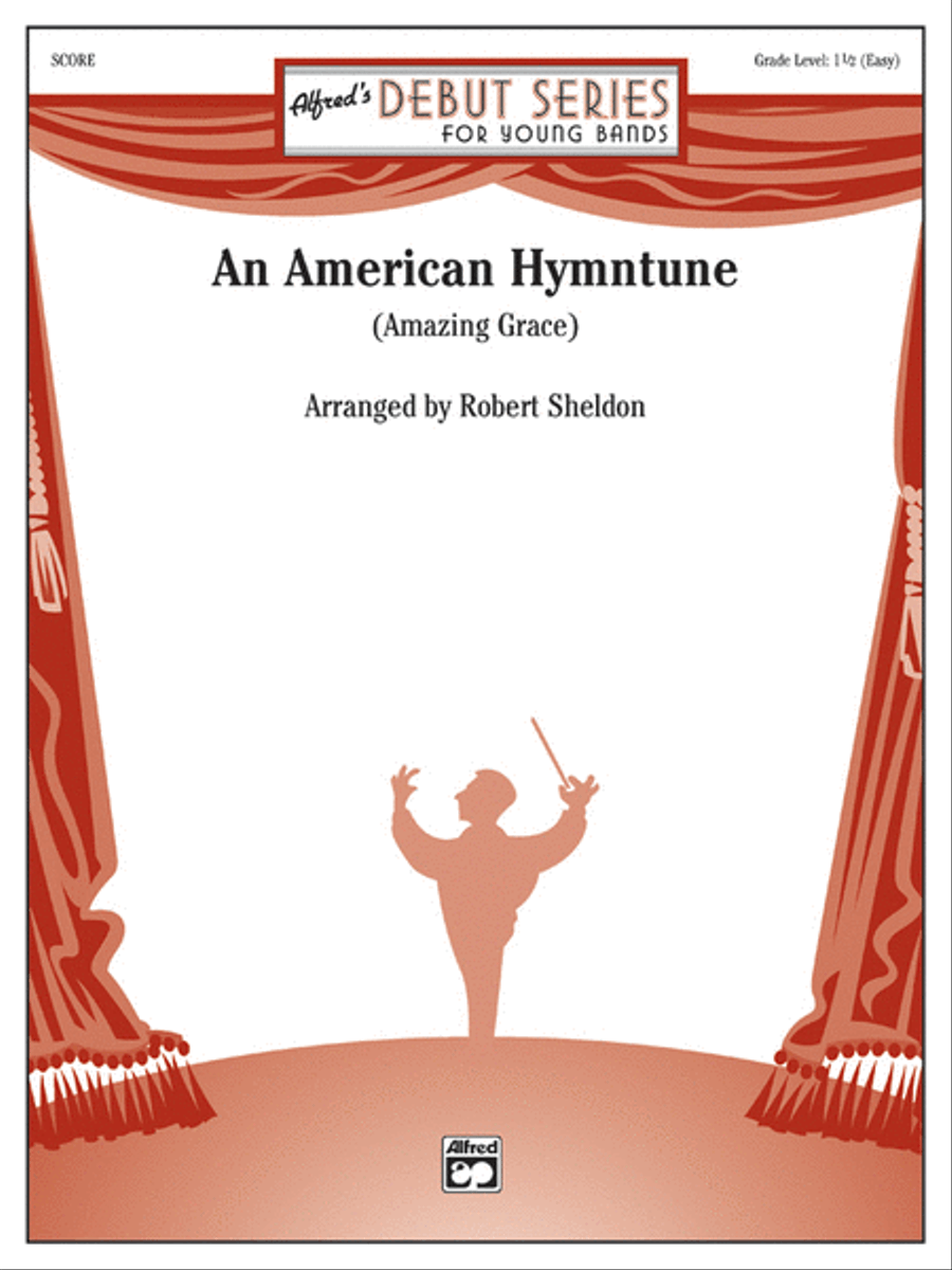 An American Hymntune (Amazing Grace) Concert Band scores gallery preview page 1