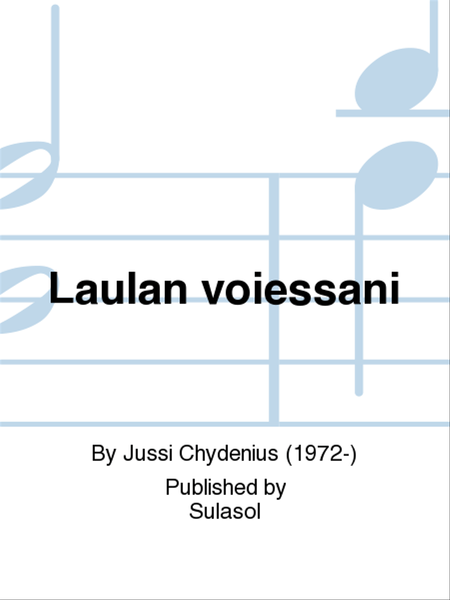 Laulan voiessani Mixed Choir scores gallery preview page 1