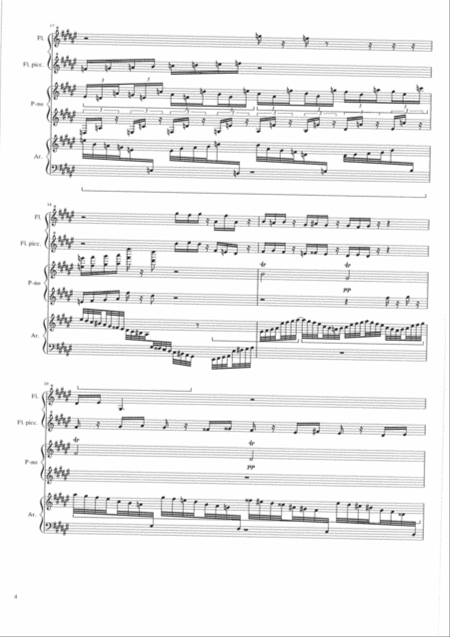Aleksander Czarnecki - Tales of the Hidden Kingdom, Op. 15 Small Ensemble scores gallery preview page 4