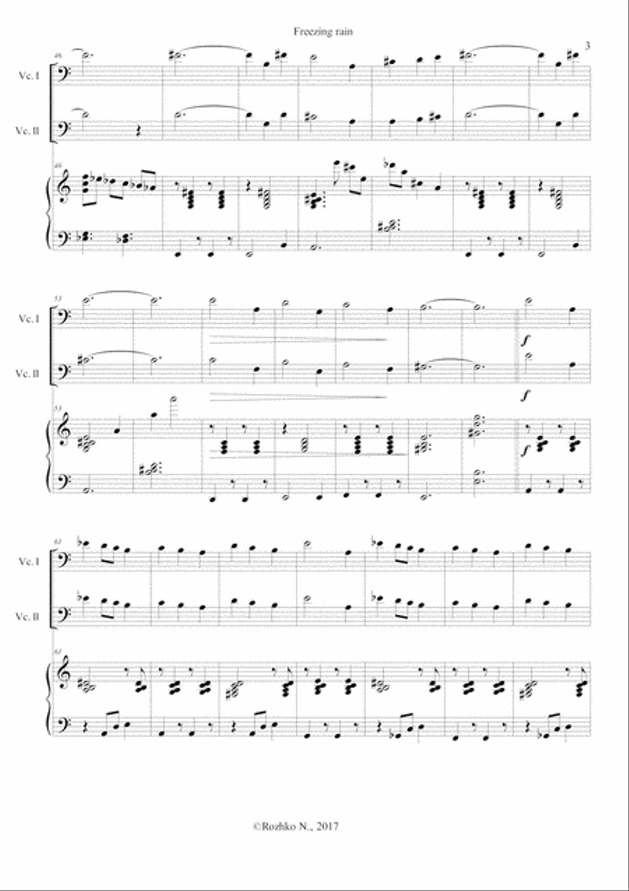 Freezing Rain Freezing Rain Piano scores gallery preview page 4