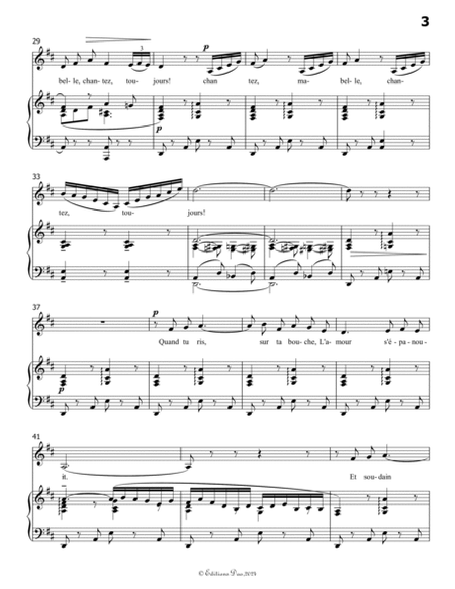 Sérénade,by Gounod,in D Major