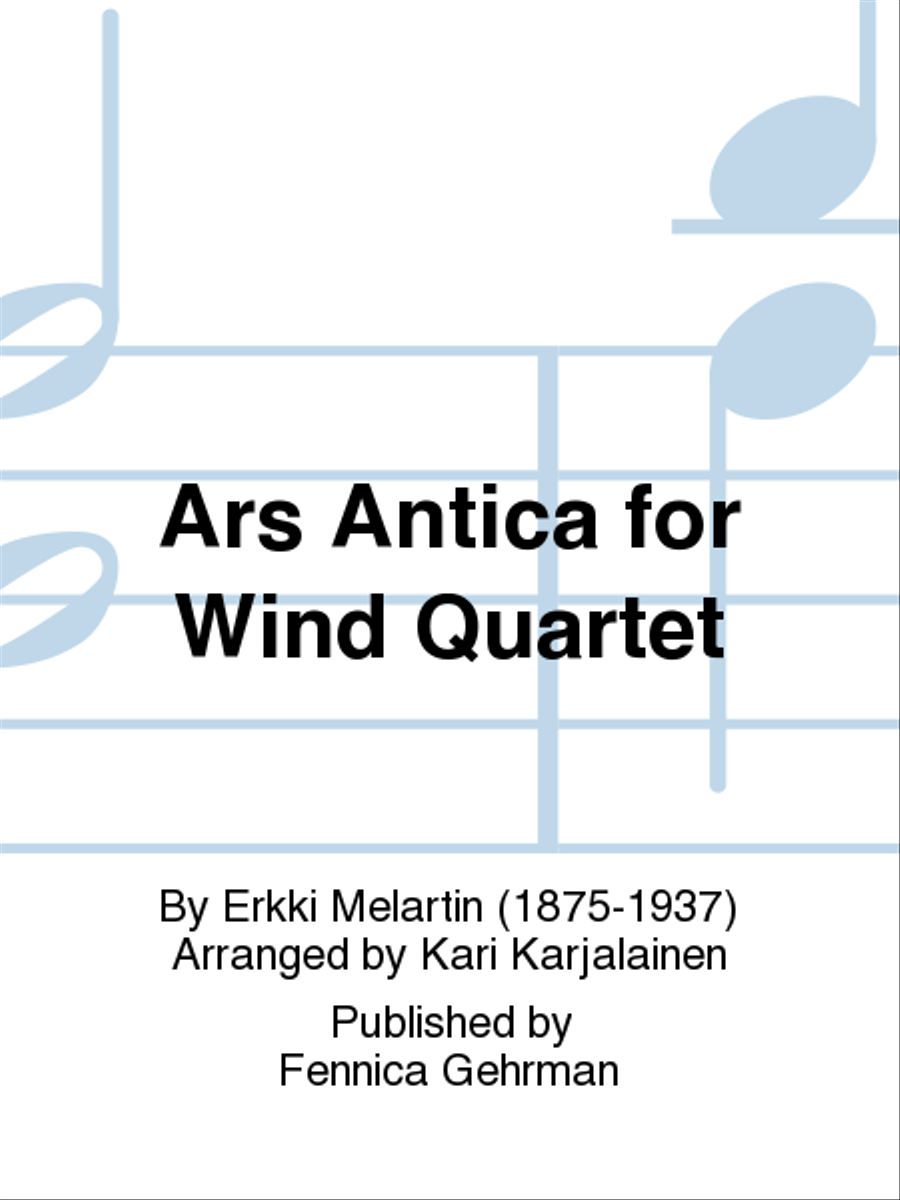 Ars Antica for Wind Quartet