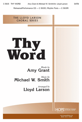Book cover for Thy Word