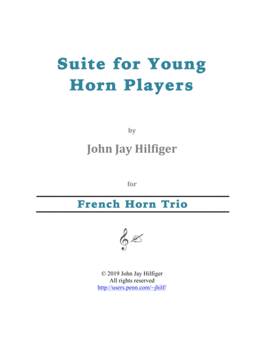 Suite for Young Horn Players image number null