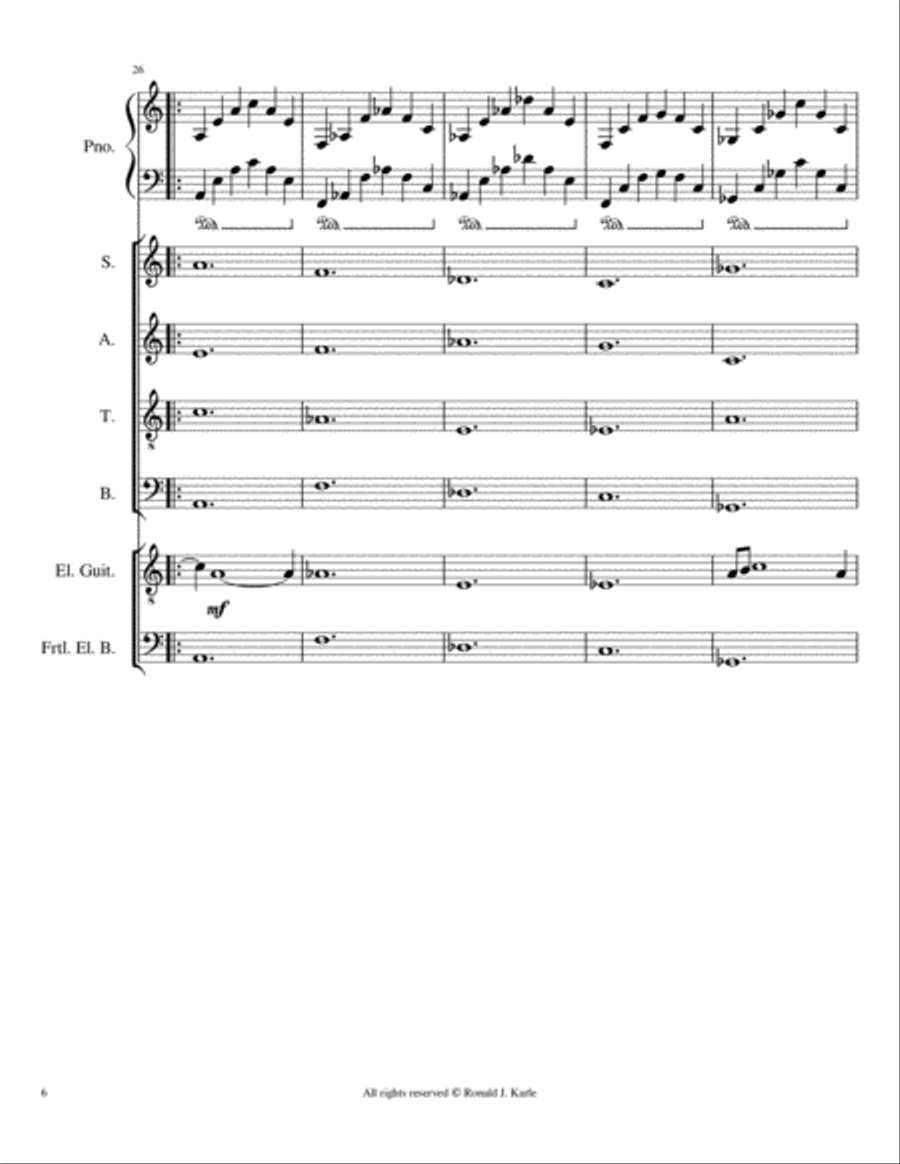 The Dawn of Time Small Ensemble scores gallery preview page 6