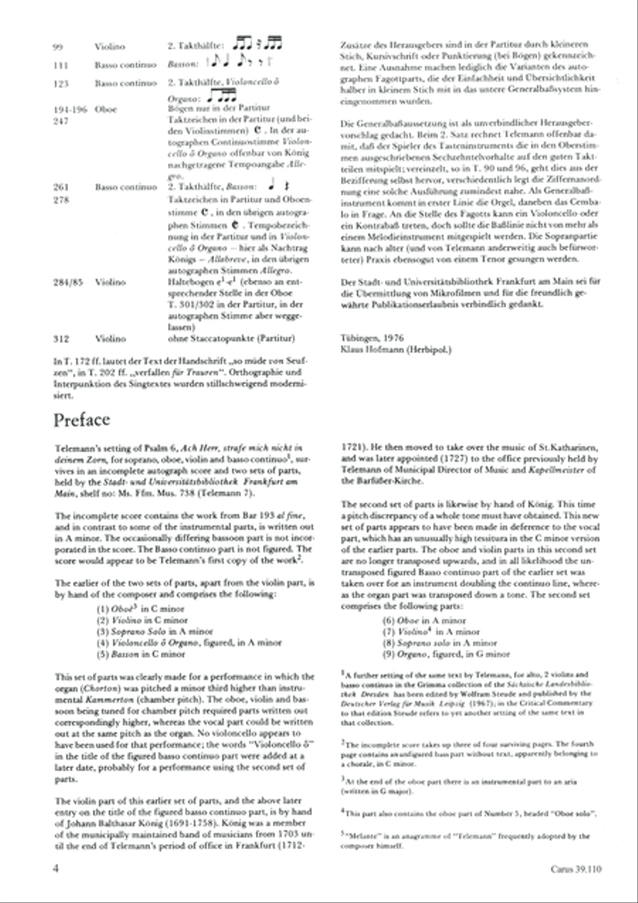 O Lord, punish me not (Ach Herr, strafe mich nicht) Tenor Voice scores gallery preview page 5
