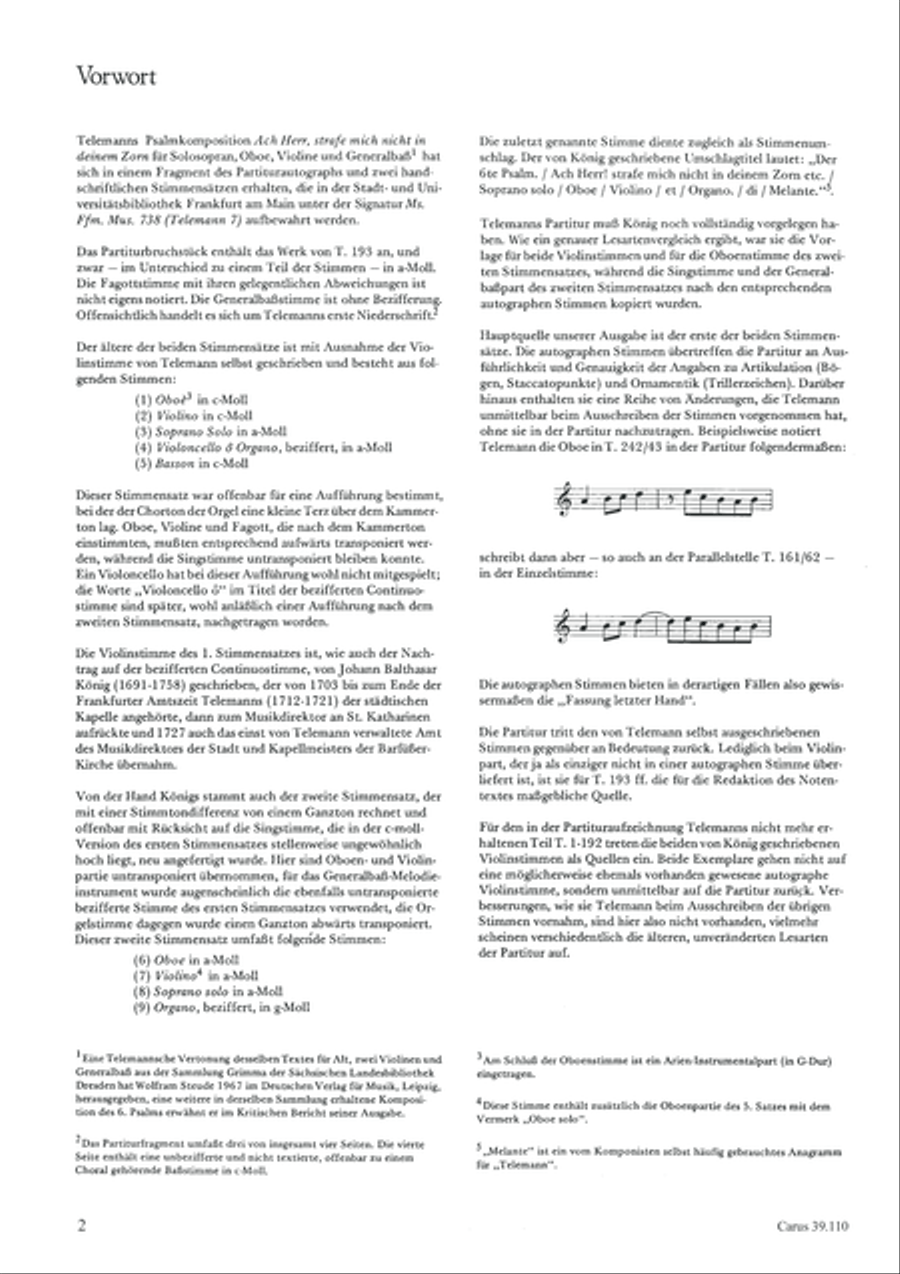 O Lord, punish me not (Ach Herr, strafe mich nicht) Tenor Voice scores gallery preview page 3